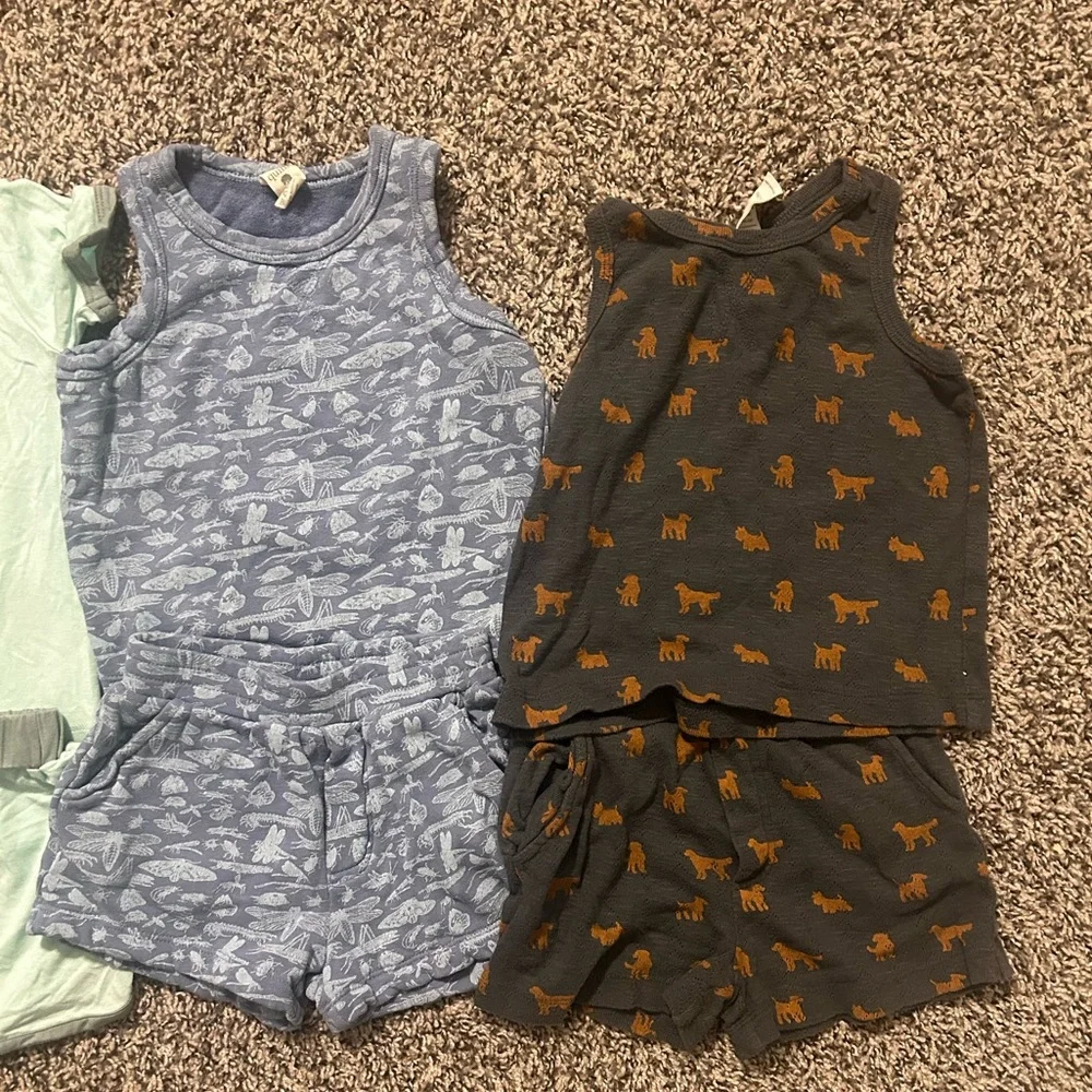 Kate Quinn baby boys summer outfits size 18-24 Months - Picture 2 of 3